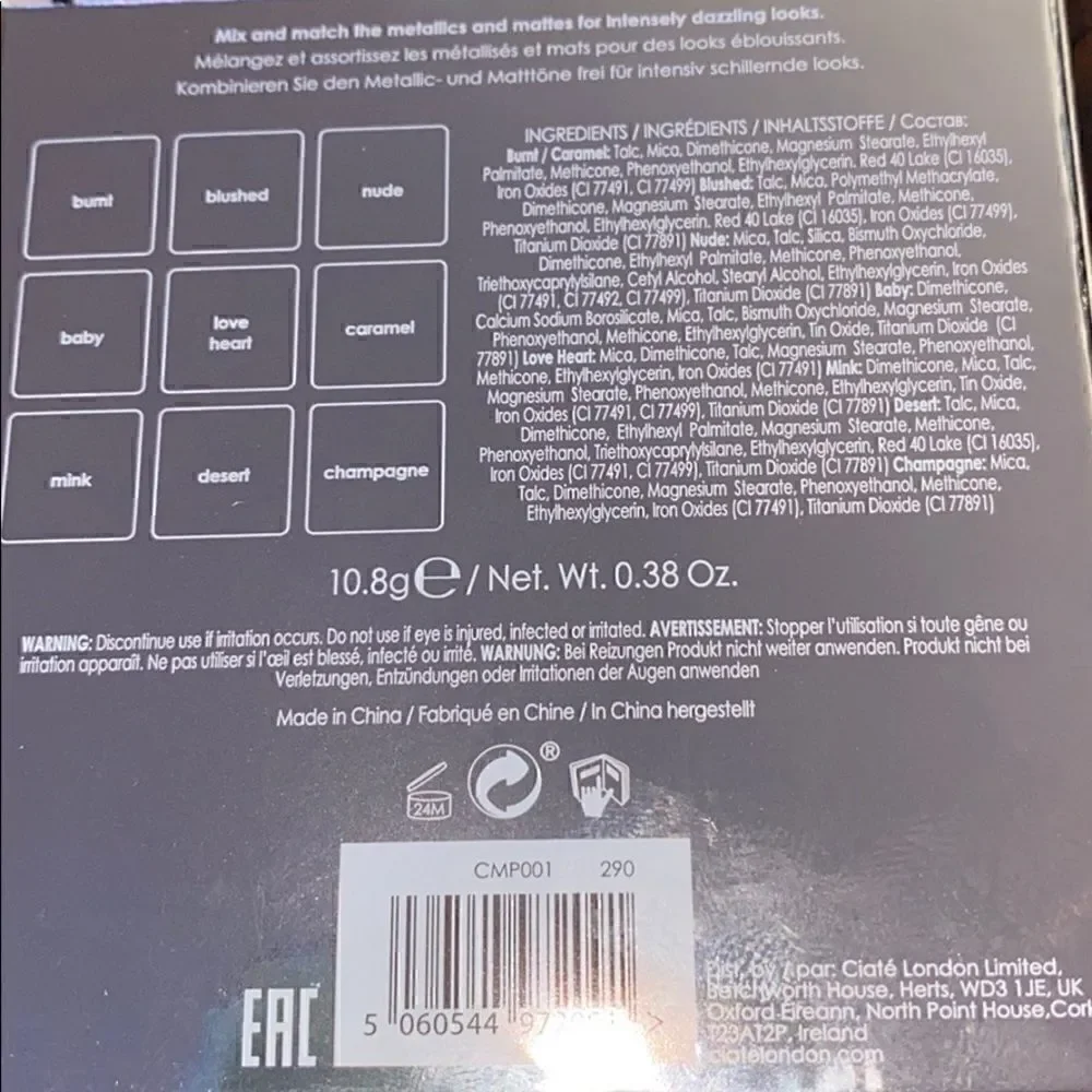 NIB CIATE London Trend Edit Palette